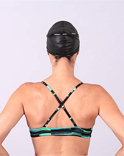 Fabíola Molina Top Para Natação Comfort Master 928, Multicolorido, Tamanho P/S