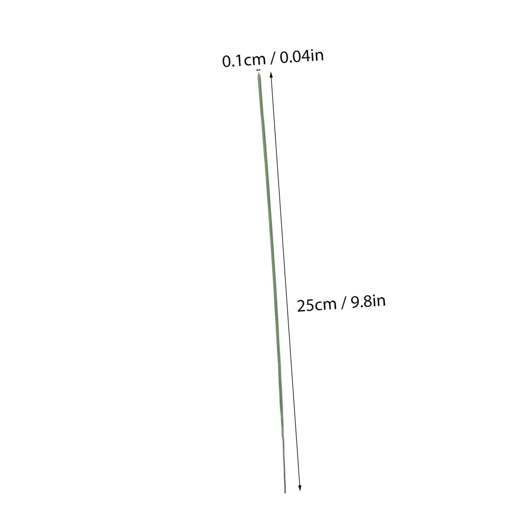 Beatifufu 100pcs Artificial Flower Stems 25cm DIY Floral Arrangement Supplies Stems for Bouquets