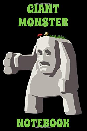Preisvergleich Produktbild Giant Monster - Notebook - Black - Green - College Ruled