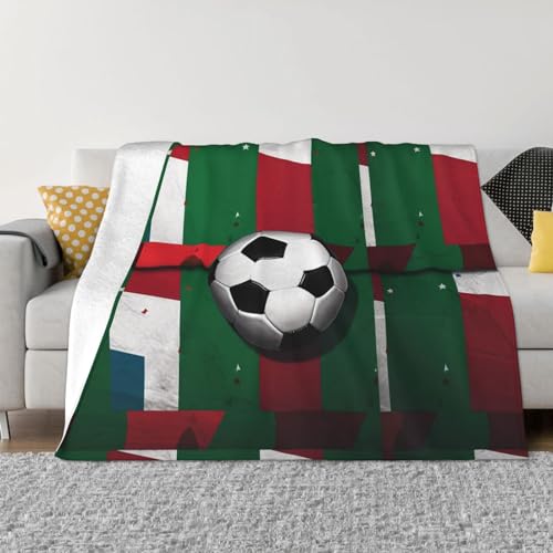 Couverture en flanelle foot italien douce pour lit et canapé - 2