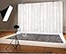 Yeele 7x5ft Vintage Wood Backdrop Retro Rustic White and Gray Wooden Floor Background for Photography Kids Adult Photo Booth Video Shoot Vinyl Studio Props