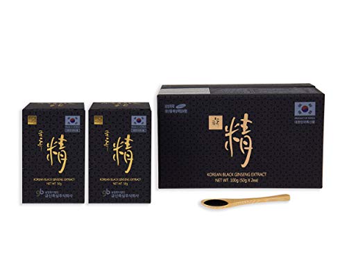 GINSENG NOIR Coréen - Coffret 2x50g Extrait Concentré 100% Nature...