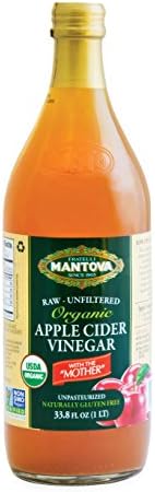 Raw-unfiltered Organic Apple Cider with "The Mother" 34 Oz (Pack of 2)