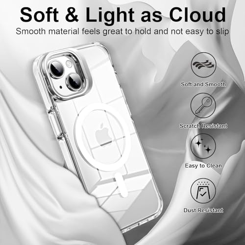Coque iPhone 14 fine antichoc protégeant l'objectif des rayures directes - 7
