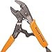Klein Tools 38665 Locking Pliers Set, Long Nose 6-Inch, Curved Jaw 7 and 10-Inch, High Torque, Mole Grips for Clamping and Gripping 3-Piece