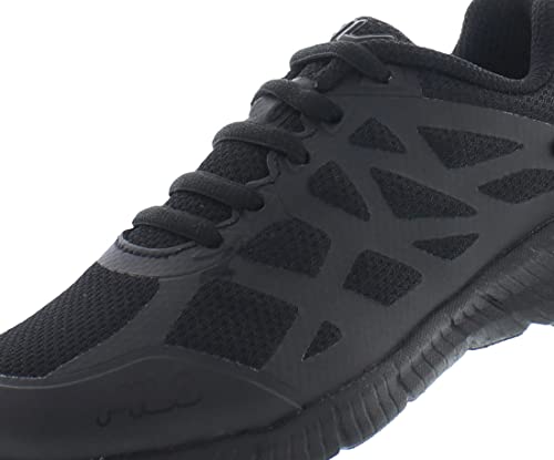 Fila Superstride 2 Y Boys' Toddler-Youth Running 12.5 M US Little Kid Black-Black-Black3