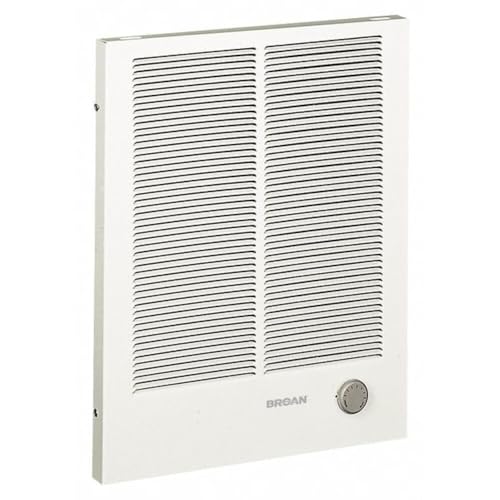Broan-NuTone 192 High Capacity Wall Heater, White Painted Grille, 2000/1000 Watt, 240V AC Broan-NuTone 192 High Capacity Wall Heater, White Painted Grille, 2000/1000 Watt, 240V AC