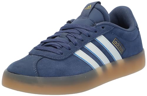 Image of adidas Mens Vl Court 3.0 Lace Up Sneakers Shoes Casual - Grey