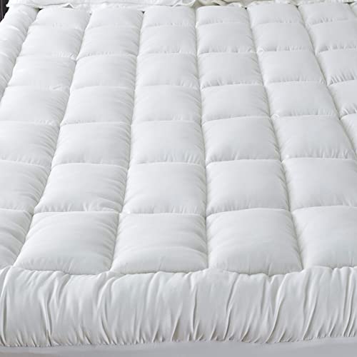 Mattress Topper Twin Xl Extra Long 39X80 Inches Extra Deep Fits 8-21 Inches Quilted Plush Down Alternative Pillow Top Fit Extra Plush, Super Soft… #TOP2