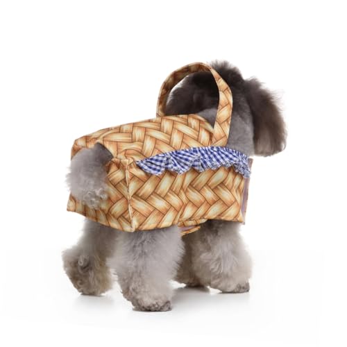 Disfraz para perro Halloween Basket XL cómodo y suave miniatura 7