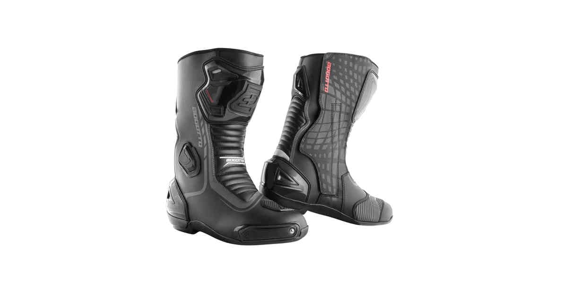 Bogotto Race-X ブーツ　eur43 美品 Bogotto-RACE-X_blk_red_fl-