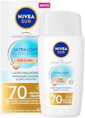 NIVEA SUN Protetor Solar Facial UV Face Specialist Ultra Light Fl...