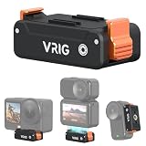VRIG Osmo Action 6 / Nano 用 クイックリリースマウント 1/4ネジ穴 三脚用 カメラアクセサリー 耐衝撃性 軽量 DJI Osmo Action 6、DJI Osmo Nanoに対応 クイックリリースマウントアダプター