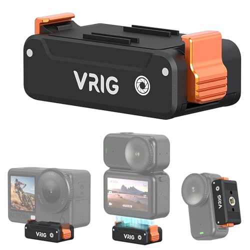 VRIG Osmo Action 6 / Nano �p �N�C�b�N�����[�X�}�E���g 1/4�l�W�� �O�r�p �J�����A�N�Z�T���[ �ϏՌ��� �A���~�� DJI Osmo Action 6�ADJI Osmo Nano�Ή� �N�C�b�N�����[�X�}�E���g�A�_�v�^�[