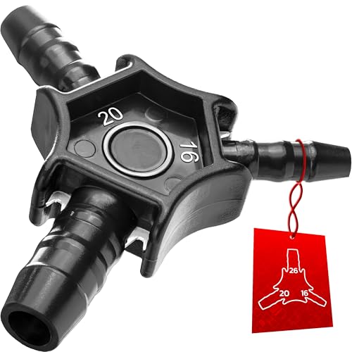 BOOPARTS - Calibreur Ébavureur Ø16-20-26 mm | Outil de Calibrage et Ébavurage pour Tuyaux Multicouches, PEX, PER et Composites | Poignée Ergonomique,...