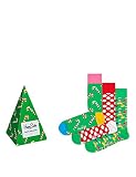 Happy Socks Herren 3-pack vakantie boom geschenkdoos Socken, Gemischt, 41-46 EU