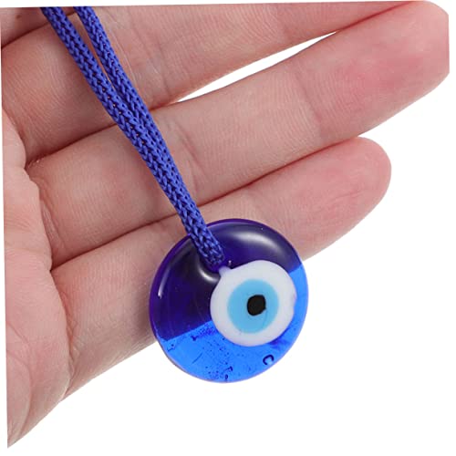 Yardenfun 9 Pçs Pingente De Olho Azul Decorações Para Casa Decorações Azuis Espelho Retrovisor Pendu