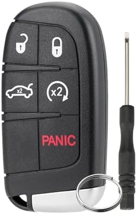 Replacement Smart Key Fob Remote For 2012-2014 Chrysler 300 (Black, Needs Programming) 11 thumbnail image