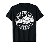 Best Peepaw Ever - Fist Bump Circle Emblem Design Peepaw T-Shirt