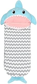 Kids Sleeping Bag, Exqline Cozy Sleeping Bag for Children, Cute Shark Nap Bag for 2-6 Years Old Boys and Girls Xmas Gift, Soft & Warm Slumber Bag for Anti-kick Sleeping Safe Winter Nights