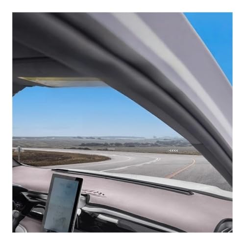 Almohadilla oscura BYD Song flip fur protector panel instrumentos 4
