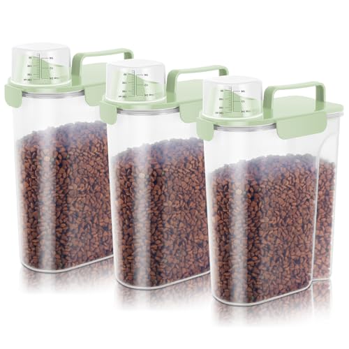 5-7Lbs pet food storage container with large nozzle