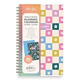 Blue Sky Gen Z 2026-2027 Weekly and Monthly Academic Year Planner Calendar, July 2026 - June 2027, 5" x 8", Flexible Interchangeable Cover, Wirebound, Laminated Tabs, Storage Pocket, Mayla