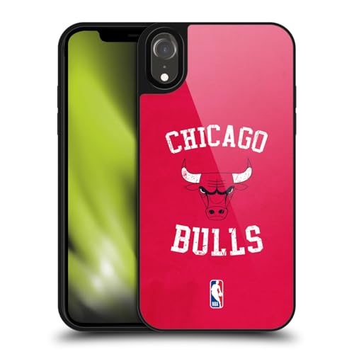 Chicago Bulls Coque Militaire iPhone XR en Gel Antichoc
