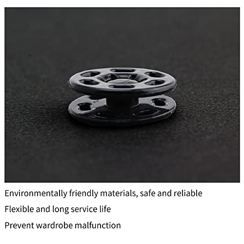 100 Sets Sew-On Snap Button Gtaaoy Fasteners Press Snap Button For Shirt Resin Plastic Nylon Invisible Sewing On Snap Button With Storage Box For Clothing, Diy Craft, Baby Bibs, Transparent-10Mm #TOP5