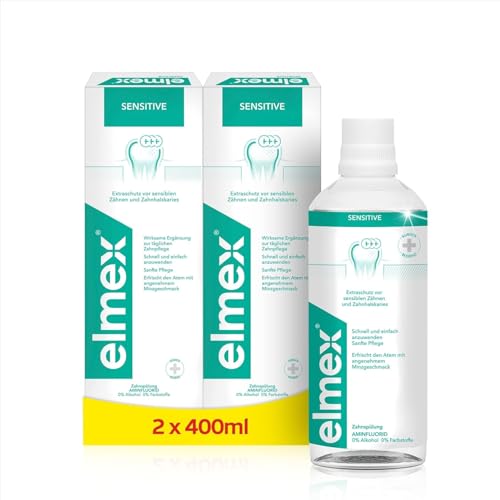 elmex® Sensitive Zahnspülung 2x400ml