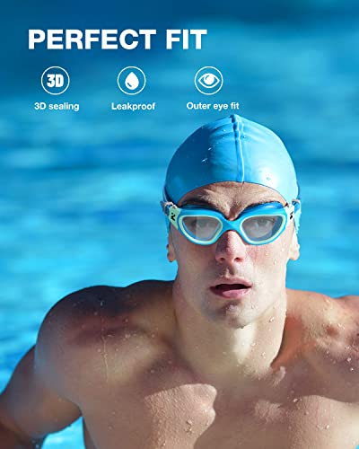 Image of ZIONOR Swim Goggles, G1 SE Swimming Goggles Anti-Fog for Adult Men Women