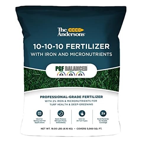 The Andersons PGF Balanced 10-10-10 Fertilizer with Micronutrients and 2% Iron (5,000 sq ft) Cover