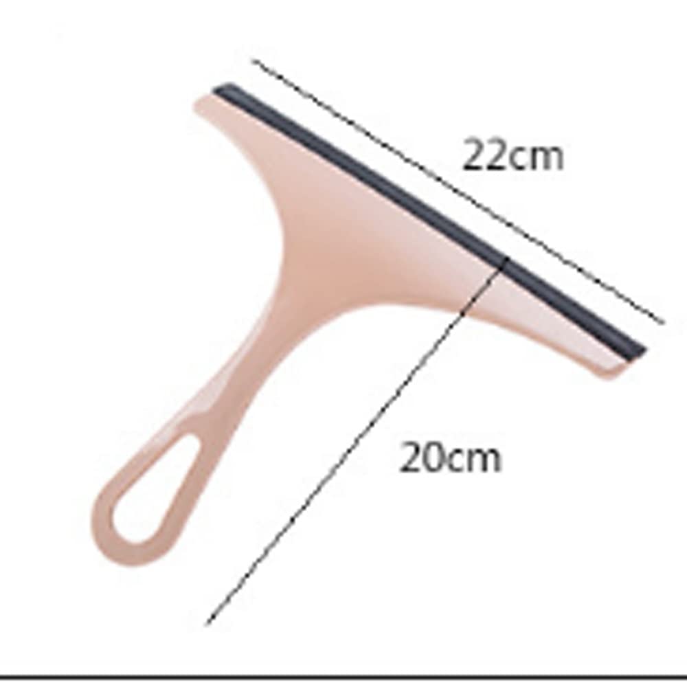 Limpiador de Vidrio Silicona Suave Silicona Limpieza y raspado Mirara de Pared Limpiaparabrisas Mesa de Mesa Artifact(1-Pack)