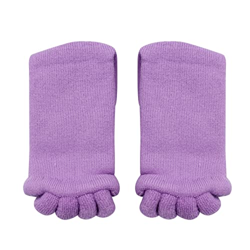 Image of AIBEARTY 1 Pair Yoga Sport Gym Five Toe Separator Socks