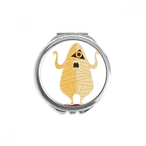 Miroir de poche maquillage Halloween happy ghost, idée cadeau original