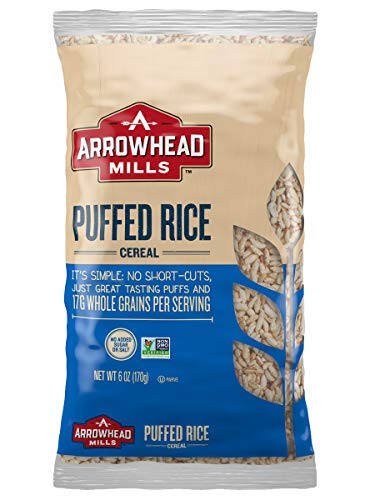 Arrowhead Mills Cereal, Puffed Rice, 6 oz. Bag (Pack of 12) - //coolthings.us