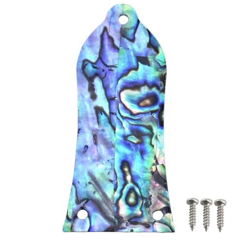 Real Paua Abalone Truss Rod Cover for Gibson Les Paul