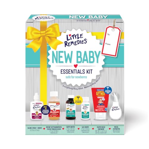 Little Remedies New Baby Essentials Kit with Saline Nasal...