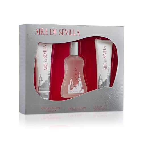 Aire de Sevilla para Mujer - Set Eau de Toilette, Crema Perfumada...