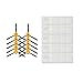 CYBERK Accessori per aspirapolvere 10 * Spazzola Laterale +5 * Epa. Filtro Compatibile con Conga Slim 890/750 Robot Aspirapolvino Parti Filtri Brushes Kit di Ricambio Parti pulite