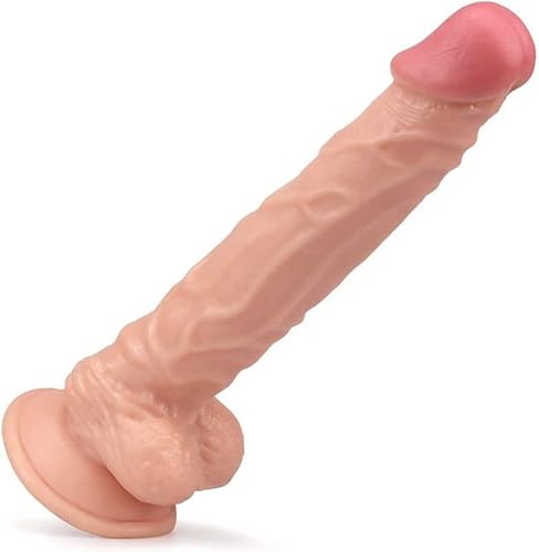 Silicone God Ventouse De 24 Cm ğoĐemiċhét Homme pour GAyenọrmè Gõd𝒆mí𝒄héťš Lõnĝ Gõ𝒅e Sõ𝒖ple Grǎṋde Tǎi𝒍le,𝒈õd Ré𝒂lîsťé cħ𝒂ír Vènťõušé Géǎnṫ Godemíćhé