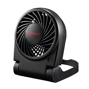 Honeywell HTF090B Turbo on the Go Personal Fan, Black – Small, Portable Fan
