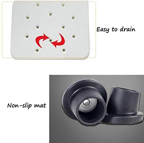 Tabouret de douche ergonomique pour handicapé facile à installer - 4
