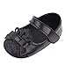 Egmy Toddler Baby Boys Girls Shoes Crown Girls Leather Princess Shoe Toddler Soft Walking Shoe Kids Outdoor Non-slip Shoes
