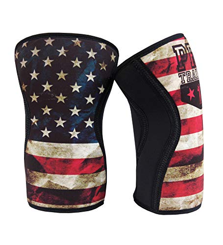 Joelheira Crossfit 7mm Bandeira Eua (113, G)