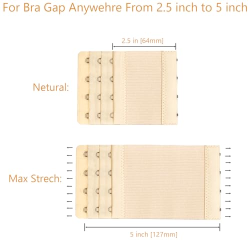 12 Pack Flexible Bra Extender Strap 2/3/4 Hooks Adjustable Bra Strap4
