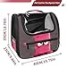 otnrnondcl Cute Cartoon Cat Pink Print (1) Cat Backpack Carrier, Pet Backpack for Dog Cat Puppy Kitty, Travel Carrier for Hiking Walking Outdoor Use