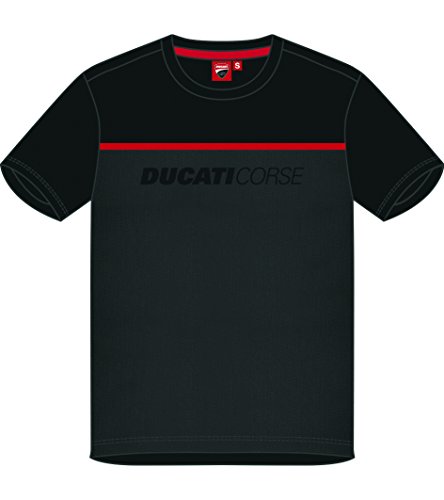 Pritelli Ducati Corse 1836005/XXL - Camiseta para hombre (talla XXL), color negro