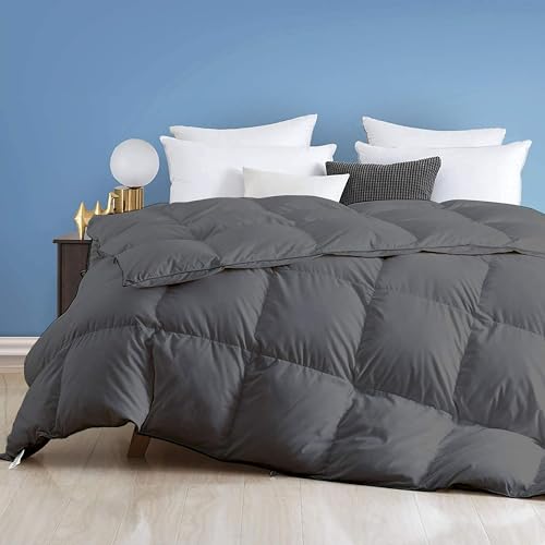 Image of Day Care - 500 GSM Hotel Quality-Down Alternative Microfiber Comforter for Heavy Winter Double Bed Comforter /Blanket /Rajai (90 inch x 100 inch Inches /228cm x 228cm) - Comforter Double Bed|Dark Grey