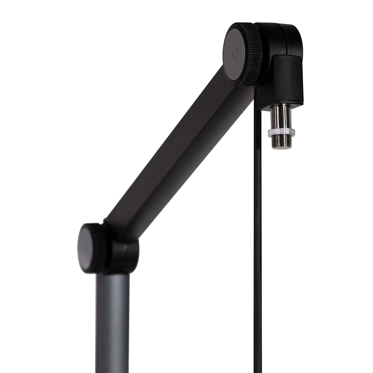 Thronmax Supporto per microfono Caster-Stand (S2 – XLR) con struttura a molla interna per registrazioni professionali HD di qualità da studio durante podcast / streaming / chat / gameplay / YouTube /